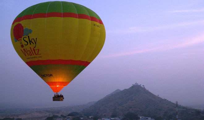Hot Air Balloning Royal Tent Pushkar